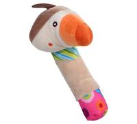 Toyvian 1pièce Jouet Éducatif Peluche Animal Avec Grelot Pour Stick Oiseau Jouet Sensoriel Pour Grasping Et Développement Des Sens