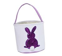 Toyvian 1pièce Panier à Bonbons De Pâques Avec Motif Lapin Pour Collecter Œufs Et Friandises