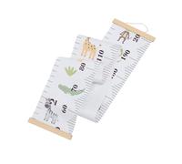 Toyvian 1pièce Toise Pour Garçon Fille Règle De Toile Décorative Mesure De Adorable Pour Chambre Garçon Fille Installation Facile Et Moderne Animaux Cartoons Étanche Et Sécurisée