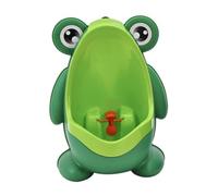 Toyvian 1pièce Urinal Garçon Fille Forme De Grenouille Potty Apprentissage Pour Garçon Urinoir Mural Portable Avec Conception Amovible Et Réservoir Pour Entraînement à Uriner Debout