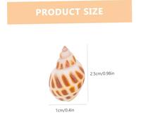 Toyvian 2 boîtes Kit DIY Coquillages Naturels pour Décoration Aquarium Décor Conque Accessoires Créatifs pour Poissons Boîtes Modèle Unique et Naturel