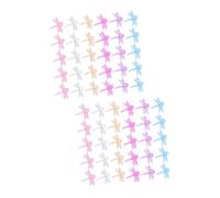 Toyvian 2 Ensembles Agrafes De Jardin Clip D'orchidée De Jardinage Clips De Support De Fleurs Usine Clips pour Les Tiges D'orchidées Support Spécifique D'orchidée Plastique 60 Pièces * 2