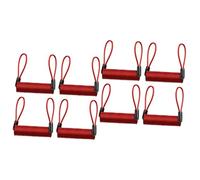 Toyvian 2 Ensembles Câble De Sécurité Vol Pour Vélo Avec Verrouillage À Disque Câble Acier Transparent Rouge Accessoire Pratique Pour Protéger Votre Vélo 4 Pièces * 2