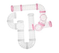 Toyvian 2 Ensembles Cage Tubulaire pour Hamster Connecteurs pour Tunnel De Connexion DIY pour Cage Jouet pour Hamster Tunnel Tube à Cochon