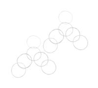 Toyvian 2 Ensembles Cordes Guitare Classique Complètes Nylon Transparent Cordes Aiguës Argentées pour Flamenco Guitares Espagnoles Tension Moyenne