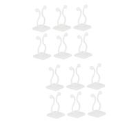 Toyvian 2 Ensembles Crochet De Fixateur Pieu Crochets d'escalade pour Plantes des Stands Mur De Plein Air Planteur Crochet De Fixation Jardin Crochet Chinois Rose Blanche 30 Pièces * 2