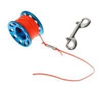 Toyvian 2 Ensembles Diving Reel Spool Durable Underwater Finger Spool with Snap Clip for Technical and Cave Diving Equipment