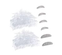 Toyvian 2 Ensembles Drôles De Professeurs Drôles Moustaches Scientifique Des Sourcils De Du Accessoires Costumes Pour Les Costumes D'halloween Accessoires