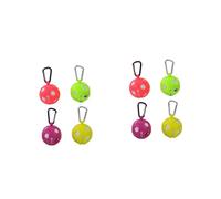 Toyvian 2 Ensembles Jeu De Golf Balle Manches Boules Transporteur Titulaire Unique Seul Manche À Billes À Manches Boule Colorful Gel De Silice Couleur Aléatoire 4 Pièces * 2