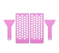 Toyvian 2 Ensembles Kit de Fabrication de Gloss à Lèvres avec Plateau de Remplissage et Spatule pour DIY Soin des Lèvres Outil Précis pour Création Maquillage
