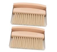Toyvian 2 ensembles Mini Balayette et Pelle Ramasse-miettes pour Bureau Petite Brosse de Nettoyage de Table Légère pour Clavier Voiture et Maison