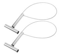 Toyvian 2 Ensembles Pig Catcher Avec Mécanisme Dauto Verrouillage Fil Accessoire Pratique Pour Équipement Délevage Porcin Piège À Cochons Simple Et Sécurisé 2 Pièces * 2