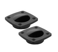 Toyvian 2 Ensembles Poignée Encastrée Nylon pour Bateau Affleurant pour Trappe de Cabine Poignée Robuste pour Loquet de Accessoires Marins Polyvalents Lot