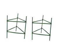 Toyvian 2 Ensembles Support Plantes Grimpantes avec Armature Revêtement Treillis Jardin pour Haricots Raisins Poivrons Cadre de Durable pour Vigne et Légumes