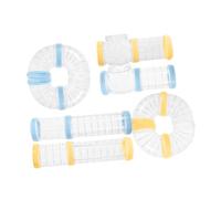 Toyvian 2 Ensembles Tubes de Jeu pour Hamsters Kit de Tuyaux Externes pour Cage Hamster Accessoire DIY Tunnel Aventure pour Petits Animaux Compatible avec Divers Styles de Cages