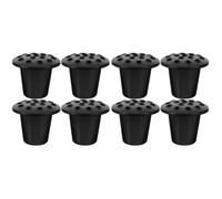 Toyvian 2 Ensembles Vase Funéraire pour Fleurs Support Floral Plastique pour Cimetière pour Décorations De Tombe Et Événements Extérieurs 4 Pièces * 2