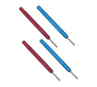 Toyvian 2 Paires Outil de Retrait Aiguilles de Montre Compact avec Poignée Antidérapante Extraction Précise pour Réparations Horlogères et Petits Appareils Multifonctionnelles