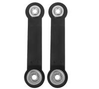 Toyvian 2 Pièces Accessoire de Bras pour Chaise à Bascule en Fer Noir, Supporte Un Poids Élevé, Adapté pour Fauteuils à Bascule D'intérieur et Extérieur, Espacement 6 Pouces Entre Trous