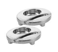 Toyvian 2 pièces Accessoires Roller Skate Boucles Alliage Aluminium Réglables et Robustes pour Patins à roulettes Vis de Remplacement et Sangle Ajustable pour Stabilité et Confort