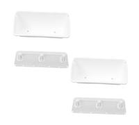 Toyvian 2 Pièces Bac à Fleurs Mural Pot de Fleurs pour Extérieur pour Jardin et Décoration Murale Installation Facile et Pratique