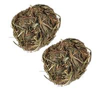 Toyvian 2 pièces Balle à Mâcher pour et Petits Animaux de Molaire Stress Lot de Tressées pour Rongeurs comme Cochons Dinde Hamsters et Chinchillas