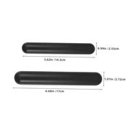 Toyvian 2 pièces Barres Silicone pour Café Expresso Accessoires Knock Box avec Poignée Antidérapante Outils pour Extraction des Marc de Café Usage Domestique et Commercial