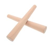 Toyvian 2 pièces Bâton de Fermentation Bois Robuste pour Choucroute Tamper pour Bocaux Mason à Large Ouverture Outil Pratique pour Légumes Fermentés 2pcs