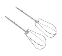 Toyvian 2 pièces Bâtons Batteur à Œufs Acier Inoxydable Accessoires de Remplacement pour Mixeur à Main Fouets Durables pour Mélange Cuisine et Pâtisserie Lot Réutilisable