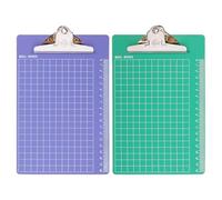 Toyvian 2 Pièces Bloc-notes A5 Antidérapant en Plastique pour Hôpital, | Surface Lisse à Bords Arrondis, Usage Polyvalent au Chevet, pour Médecins et Infirmières