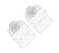 Toyvian 2 Pièces Boîte Élevage Transparente Acrylique pour Aquarium et Isolation pour Crevettes Poissons-Clown et Petits Poissons Facile à Utiliser