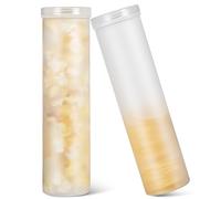 Toyvian 2 Pièces Boîtes de Conservation Hermétiques Transparentes pour Pâtisseries et Biscuits Lot de Boîte à Snacks avec Couvercle Étanche Rangement Cuisine Pratique pour Chips Donuts et