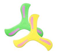 Toyvian 2 pièces Boomerang Garçon Fille EVA Sécurisé Retour Rapide Développement Coordination Main-œil Jeux Plein Air Garçon Fille