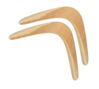 Toyvian 2 Pièces Boomerang pour Plein pour Activités Récréatives pour Débutants Parties Extérieur Conception Aérodynamique pour Lancer Récupération Faciles