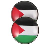 Toyvian 2 pièces Broche Drapeau Palestine Épingle Symbole Accessoire Pour Costume Foulard Bouquet