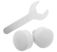Toyvian 2 Pièces Butées de Frein Caoutchouc pour Patins à roulettes Accessoires Réglables pour Quad Skate Amélioration Stabilité et Sécurité de Freinage Extérieur