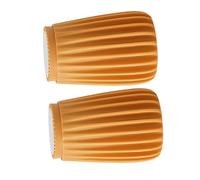 Toyvian 2 pièces Butées Réglables Anti-basculement pour Tête de Lit Stabilisateur Cadre Lit pour Meubles Mur Kit Renfort Adaptable Lot de Jaune Large