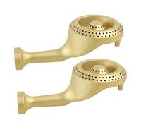 Toyvian 2 Pièces Cast Iron Gas Stove Burner Head Replacement Metal Burner Covers for Kitchen Cooking Accessories