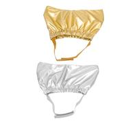 Toyvian 2 Pièces Chapeaux de Bain pour Animaux de Compagnie Kit de Imperméables pour Chiens et Ajustables et Réutilisables Protection Oreilles Lors du Toilettage Baignade Confort Optimal