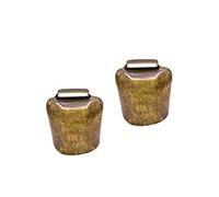 Toyvian 2 Pièces Cloches pour bovins ovins cloche de mouton cloches de vache en vrac de plein air cloche cloches d'animaux cloches pour animaux de compagnie pour collier Café