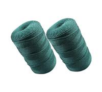 Toyvian 2 Pièces Corde De Réparation De Filet De Pêche Corde De Ligne De Pêche en Eau Douce Corde De Pêche en Eau Douce Ligne De Pêche en Tresse Ficelle De Pêche Tressée Green Nylon