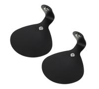 Toyvian 2 Pièces Coussinets de Nez pour Lunettes de Soleil, Pu Noir