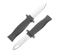 Toyvian 2 pièces Couteau Rétractable pour Farces Halloween et Réaliste Noir