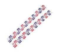 Toyvian 2 pièces Échelle de Niveau Eau Autocollante Aluminium Film Réfléchissant Rouge et Bleu Jauge Étanche pour Réservoirs et Bassins Mesure Précise du Niveau Eau