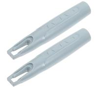 Toyvian 2 pièces Embouts de Manche de Balai Lot de Manchons de Poignée Robustes et Confortables pour Balais et Mops Accessoires de Rechange Faciles à Installer et Adaptés à Divers Usages