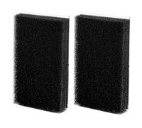 Toyvian 2 pièces Éponge Adhésive Double Face pour Poils Animaux Accessoire Réutilisable pour Lessive sur Vêtements Tapis et Literie Noir