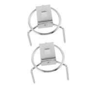 Toyvian 2 Pièces Fourchettes à Rôtir Acier Inoxydable de Fourches pour Poulet et Viande Accessoires de Barbecue Pratiques pour Camping et Cuisine