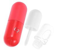 Toyvian 2 Pièces Gloss à Lèvres Repulpant, Huile à Lèvres, Essence Végétale Pvc, Hydratant, Réduit les Rides et Ridules, pour Femmes, Hiver, Présent pour Amis et Famille