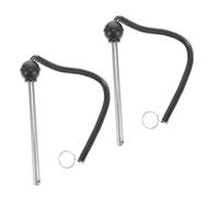 Toyvian 2 Pièces Goupille de Sélection Poids avec Corde Accessoire Fixation Charge pour Appareil Musculation Installation Rapide Sécurité Renforcée Compatible Machines Charge Empilée