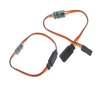 Toyvian 2 Pièces Inverseur de Signal Haute Tension pour Engrenage de Direction Convertisseur de Rotation Compatible Robot Avion et Voiture Télécommandés Pack