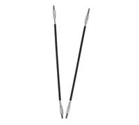 Toyvian 2 pièces Kit de Cordes Acier pour Queue de Violon avec Corde Antidérapante Accessoire Métallique Fiable pour Violon Adulte Réglage Précis et Durabilité Renforcée